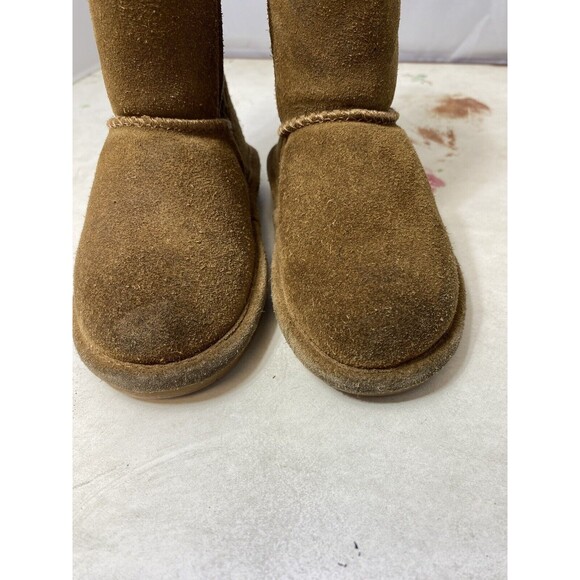Bearpaw Evangeline Toddler Boots Size 8 Browns Wool Blend Footbed 2414Y F48 - Picture 6 of 10